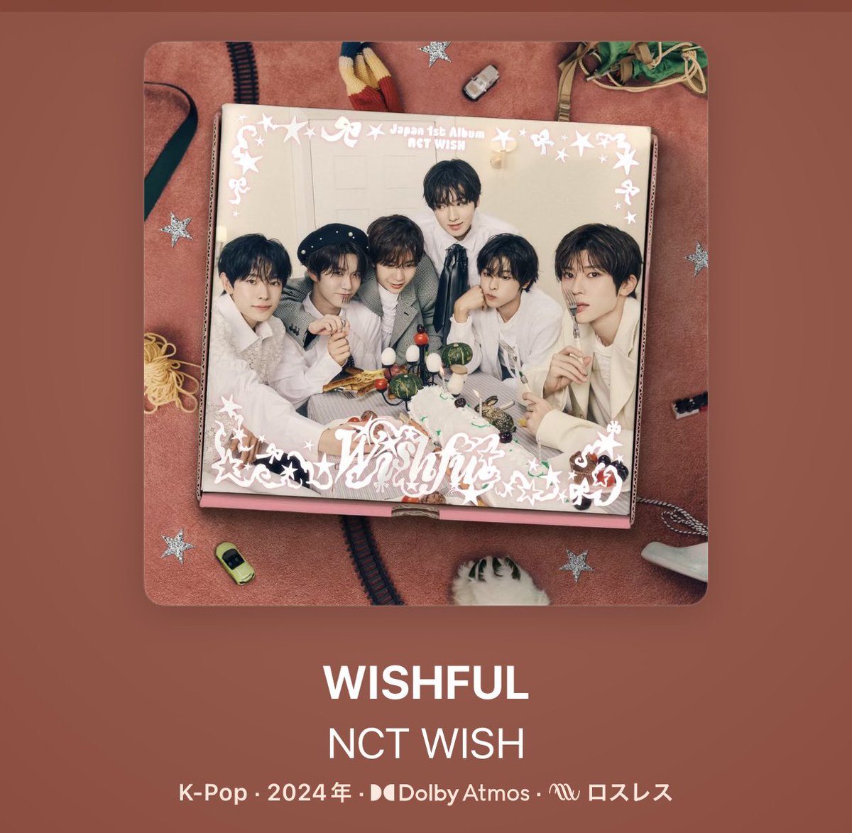 pichi__syn's tweet photo. 何回見てもWISHFULが神アルバムすぎる。全曲神曲という奇跡起きてる https://t.co/RmOGhMmNsX