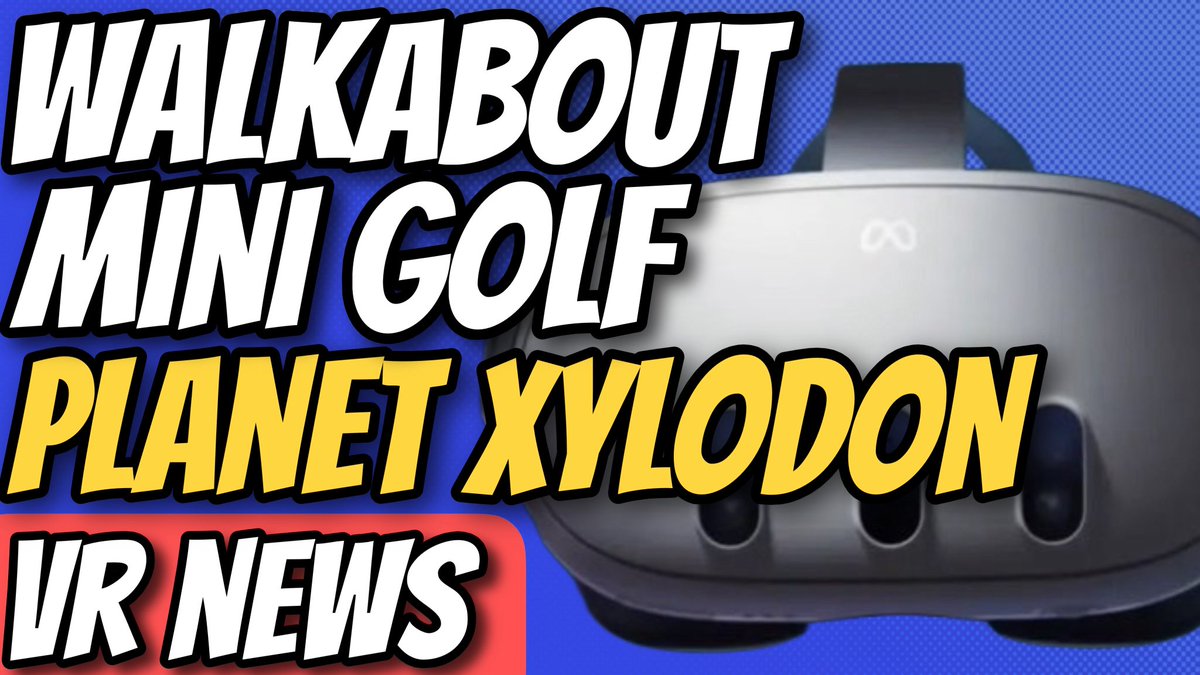 RuffTalkVR's tweet photo. New episode! 🎙️ We are back giving our full thoughts on the newest Walkabout Mini Golf DLC - Planet Xylodon! This DLC also launched with some great new features including mulligans and hand tracking! Podcast link 👇

Video: https://t.co/H3PuBP2BRZ

Audio: https://t.co/h6PLXiYBfp https://t.co/S8ULYZLpEX