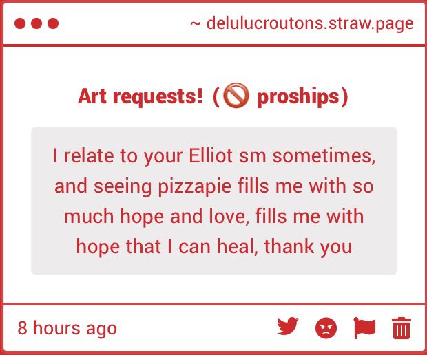 delulu_croutons's tweet photo. Everyone has a chance to heal! Even if progress is slow it’s still better than none 😋
Future Neighbourhood au
#elliotbuilder #timothysprinkleton #thebenster #pizzapie https://t.co/I2LxAu17ly