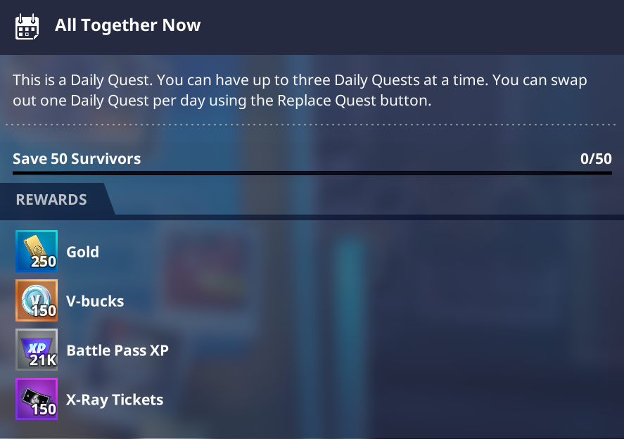 prollyarrow's tweet photo. all together now + 4 mission alerts #350VBUCKS #WESTAYWINNING https://t.co/pvtwWI5ZZf