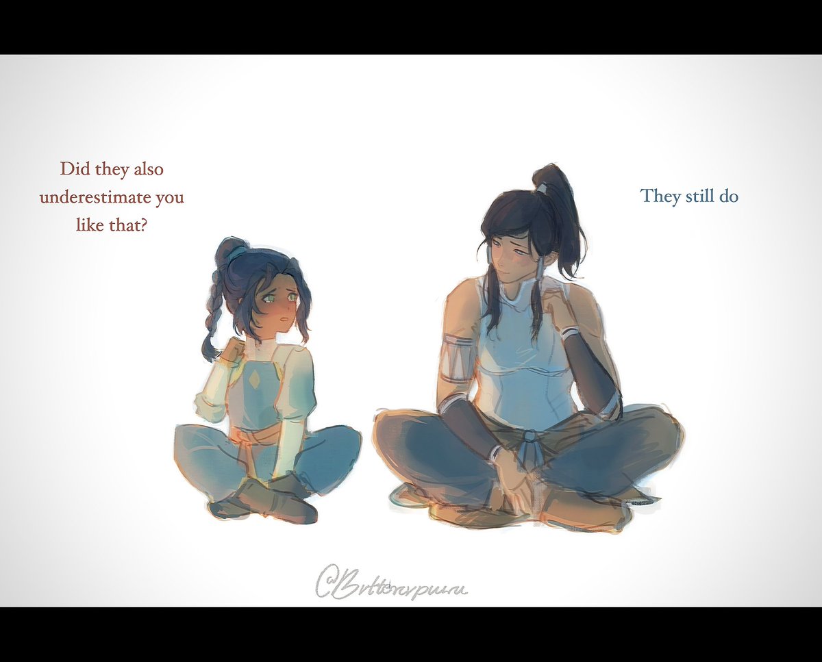 bvttercvpuwu's tweet photo. #nisha and #korra version :'')

#avatarsevenhavens https://t.co/3ri72w1EXE