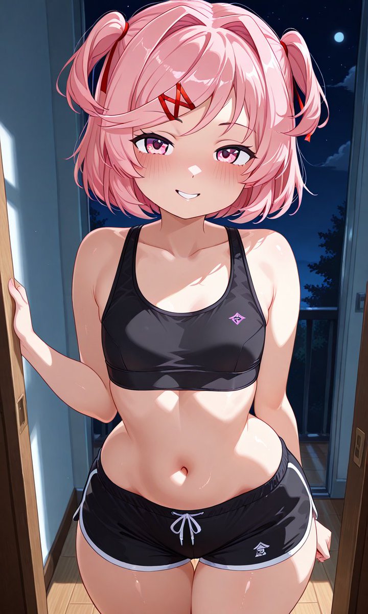 https_natsuki's tweet photo. 𝘌-𝘦𝘩 𝘣𝘢𝘬𝘢! 𝘕𝘰 𝘮𝘦 𝘮𝘪𝘳𝘦𝘴 𝘤𝘰𝘯 𝘦𝘴𝘰𝘴 𝘰𝘫𝘰𝘴 𝘱𝘦𝘳𝘷𝘦𝘳𝘵𝘪𝘥𝘰𝘴 𝘢𝘥𝘦𝘮𝘢́𝘴 𝘴𝘪 𝘦𝘴𝘵𝘰𝘺 𝘥𝘦𝘭𝘨𝘢𝘥𝘢 𝘦𝘴 𝘱𝘰𝘳𝘲𝘶𝘦 𝘮𝘦 𝘨𝘶𝘴𝘵𝘢 𝘩𝘢𝘤𝘦𝘳 𝘦𝘫𝘦𝘳𝘤𝘪𝘤𝘪𝘰𝘴 , 𝘦𝘵𝘤.. 𝘣𝘢𝘬𝘢! https://t.co/DpVCKv5Mch