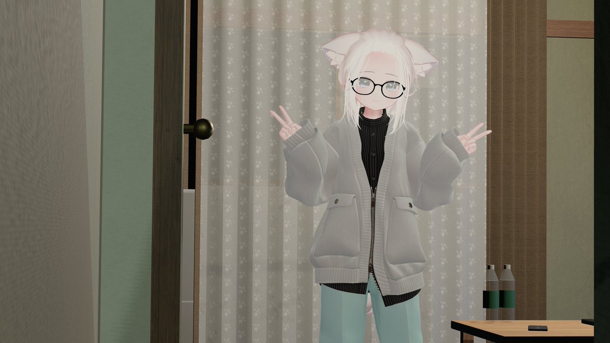 ise_hyuuga_vrc's tweet photo. 秋服作って見たけど髪型がいまいちなので調整する！！
相談乗ってくれてありがとう！！
おやすみなさい https://t.co/aLQ9QLJAZv
