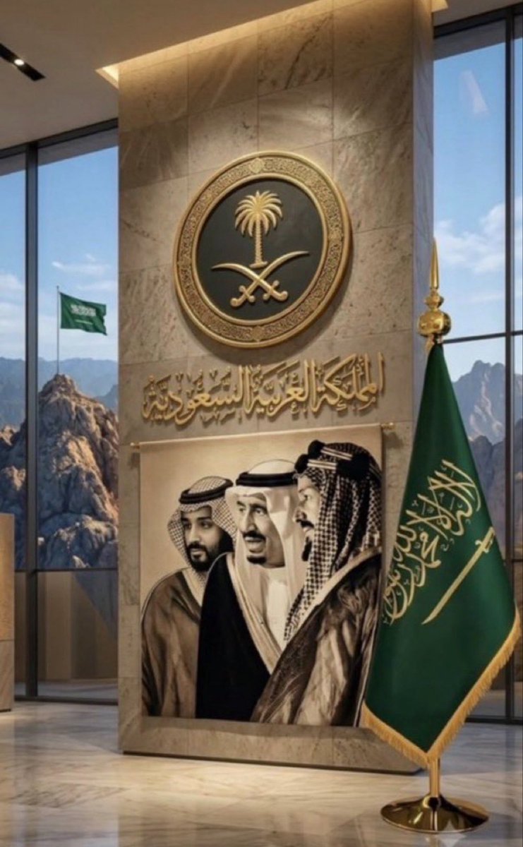 Frooh_134's tweet photo. وطني لم يكن يوماً محتلاً ليحرر
 ولا تابعاً ليستقل
 وطني رسمت حدوده بحد السيف
 ولم ترسم خريطته بقلم المفاوضات
 وطني لم يأتي حاكمه من خارجه
 بل هو ابن لهذه الأرض الطيبة 
جذور ممتدة ومتأصلة 

 اللهم احفظ ولاة امرنا وجنودنا البواسل وانصرهم وسدد رميهم 🇸🇦

#المملكة_العربية_السعودية https://t.co/MChbHAsXKP