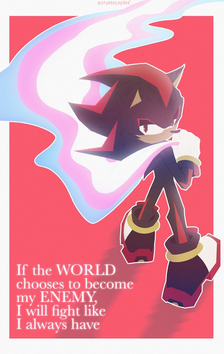 SpurdogShark's tweet photo. Inktober - Day 12: hero 
 #shadowthehedgehog #inktober https://t.co/Mqs8MXDqhf