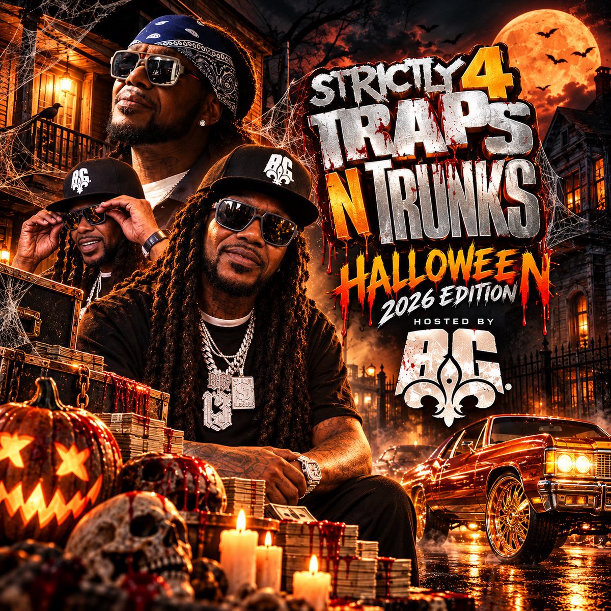 trapsntrunks's tweet photo. New #TrapsNTrunks Halloween Edition 2026 dropping 10/31 on all mixtape platforms! 🎃🔥 Hosted by @BGHollyHood 💯
Limited slots available — DM or text 404.576.8375 for more info! https://t.co/ry01t8BYmN