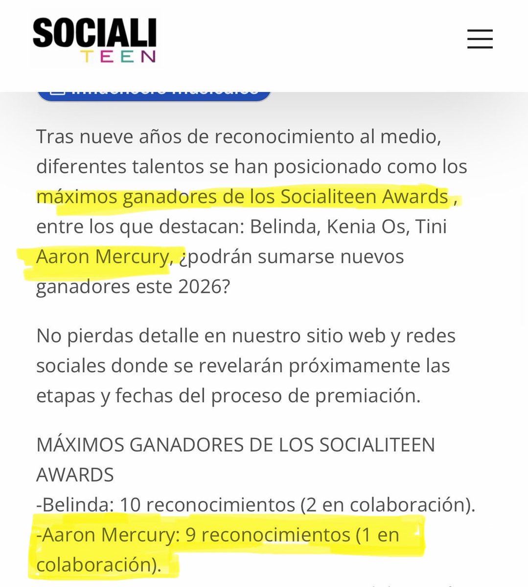 LeslyMarti5mn's tweet photo. Están a nada de llegar los #Socialiteen 
¿Están listas Mercurials? 👇🏼

 https://t.co/ZS3H362rSz https://t.co/lluoSwLYaA
