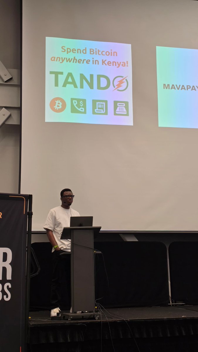 btrustteam's tweet photo. At @tabconf, @kelvinator05 just took the stage to talk about the growing role of the Global Majority in Bitcoin open-source development.

He highlighted how the ecosystem is growing beyond contributions to existing projects, with communities, conferences, and companies emerging across the Global Majority.

He also shared some of the impact and products coming out of the ecosystem, and how local developers are stepping up as contributors and maintainers.

This is at the heart of what we do at Btrust: supporting developers in the Global Majority and creating opportunities for them to contribute to Bitcoin open source and help shape its future.