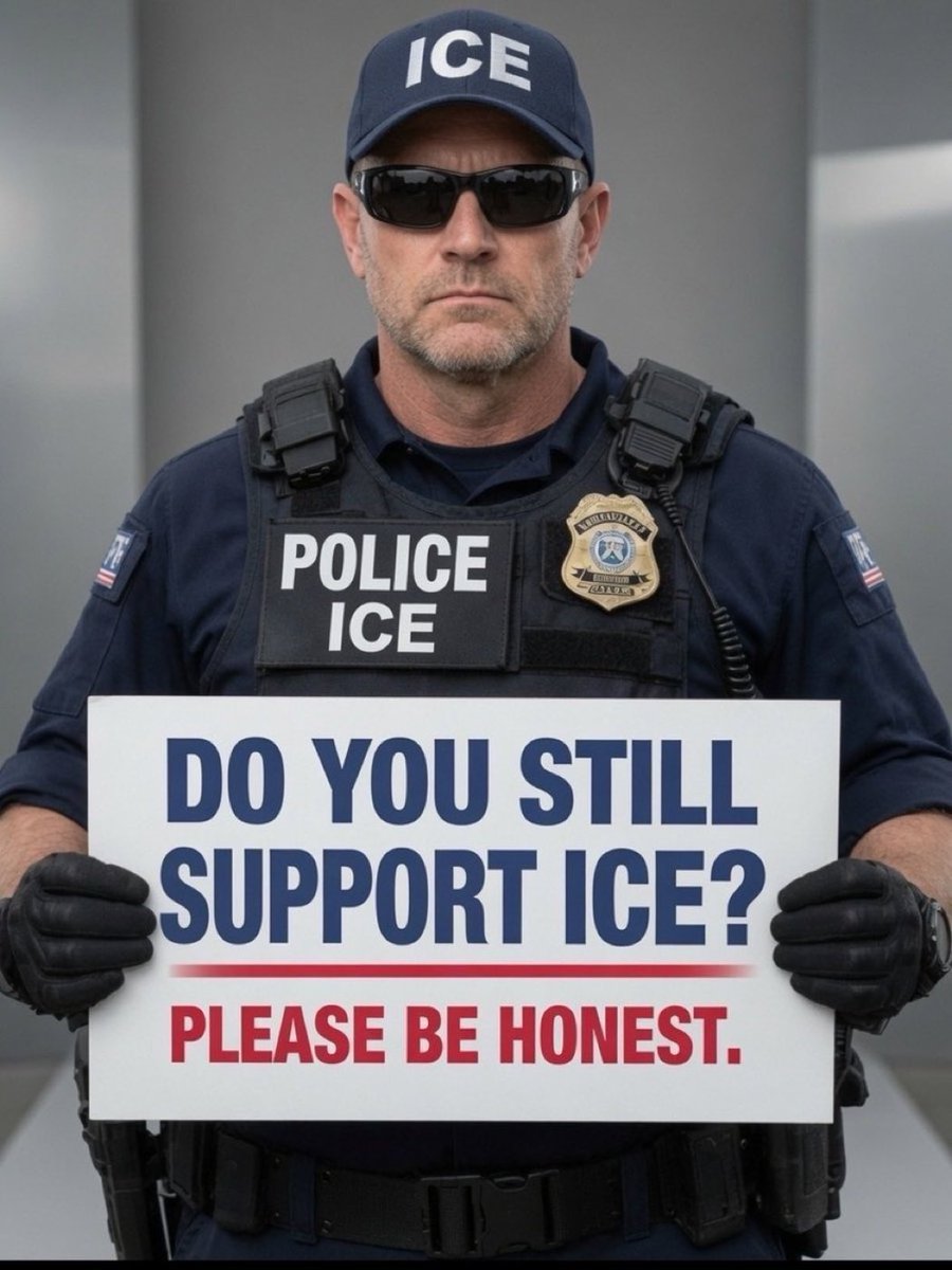 IvankaTrumpxrv's tweet photo. HE'S ASKING YOU DIRECTLY 😳

"DO YOU STILL SUPPORT ICE? 
PLEASE BE HONEST."

What's your answer?
YES 👍 or NO 👎...,..? https://t.co/bdzqmIQiDN