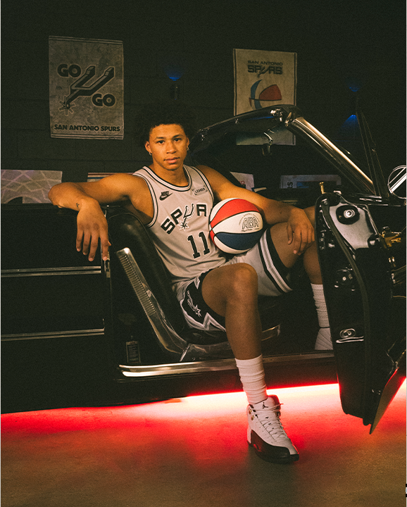 spurs's tweet photo. The silver ABA-era road jersey, back for the 50th season 🤩

@Ledger | #PorVida https://t.co/AiIcDZZfT2
