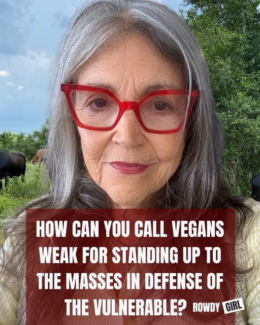 RowdyGirlRanch's tweet photo. Vegans are some of the strongest, smartest, most independent folks I know.
Most faced immense opposition from friends &amp; family, but remained steadfast in what we KNEW to be true; what we do to farmed animals is a moral crime.
🐮 Consider Joining Us!🐷 
➡️https://t.co/KZb0wYEYBh https://t.co/5zfIFgqRFN