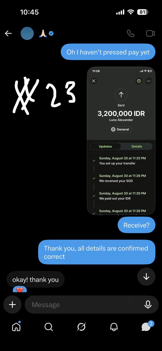litcortex's tweet photo. This is their payment details, both numbers are uncontactable. 

@lunehnic @yqqrt1 return us our money this instant! https://t.co/G3P5pz81bB