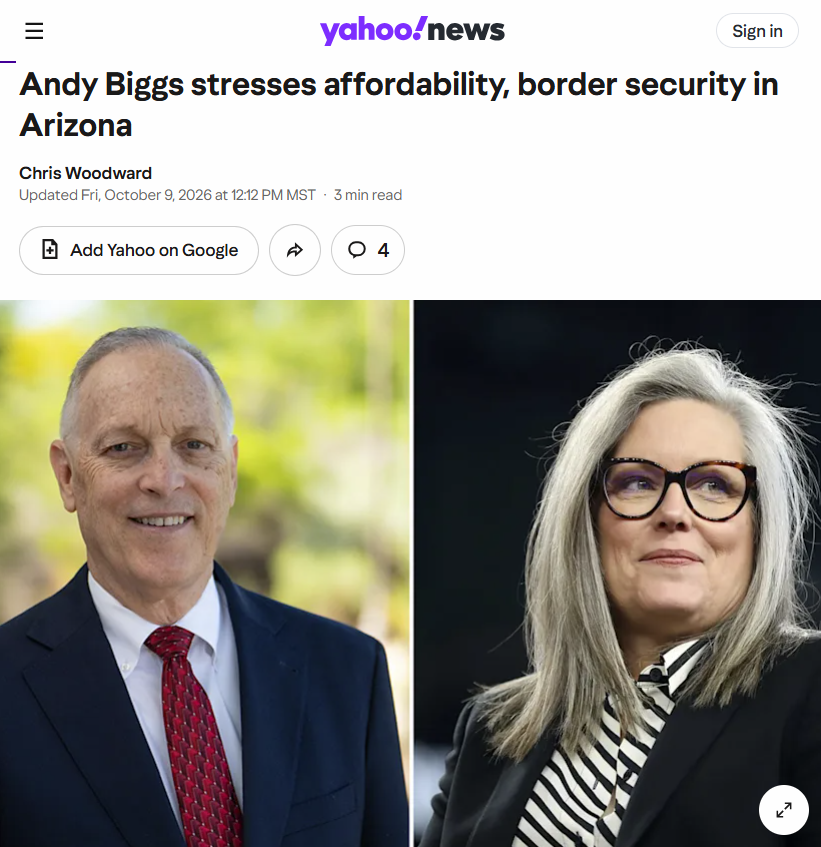 azfec's tweet photo. Arizona used to be one of the most affordable states. Under Katie Hobbs it became one of the least.

Voters already saw what four years of high vetoes and selective enforcement looks like. The alternative is on the ballot.

Full story: https://t.co/wD3V4LWyGY https://t.co/O81g6PBM8c