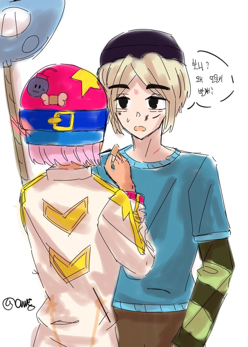 mo0mo0mo0l's tweet photo. 친구랑 친한동생이 그린거..
아니 셰이드 ntr?하려는거 개웃기네ㅋㅋㅋㅋ https://t.co/vOXL4ZnjDL