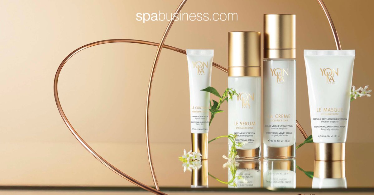 SPAOPPS's tweet photo. Yon-Ka Paris is taking its iconic skincare line – Age Exception – into a new era and rebranding it as Excellence Code combining science and botanicals t.​lei.​sr/TVtVcY https://t.co/FF09VOsXz6