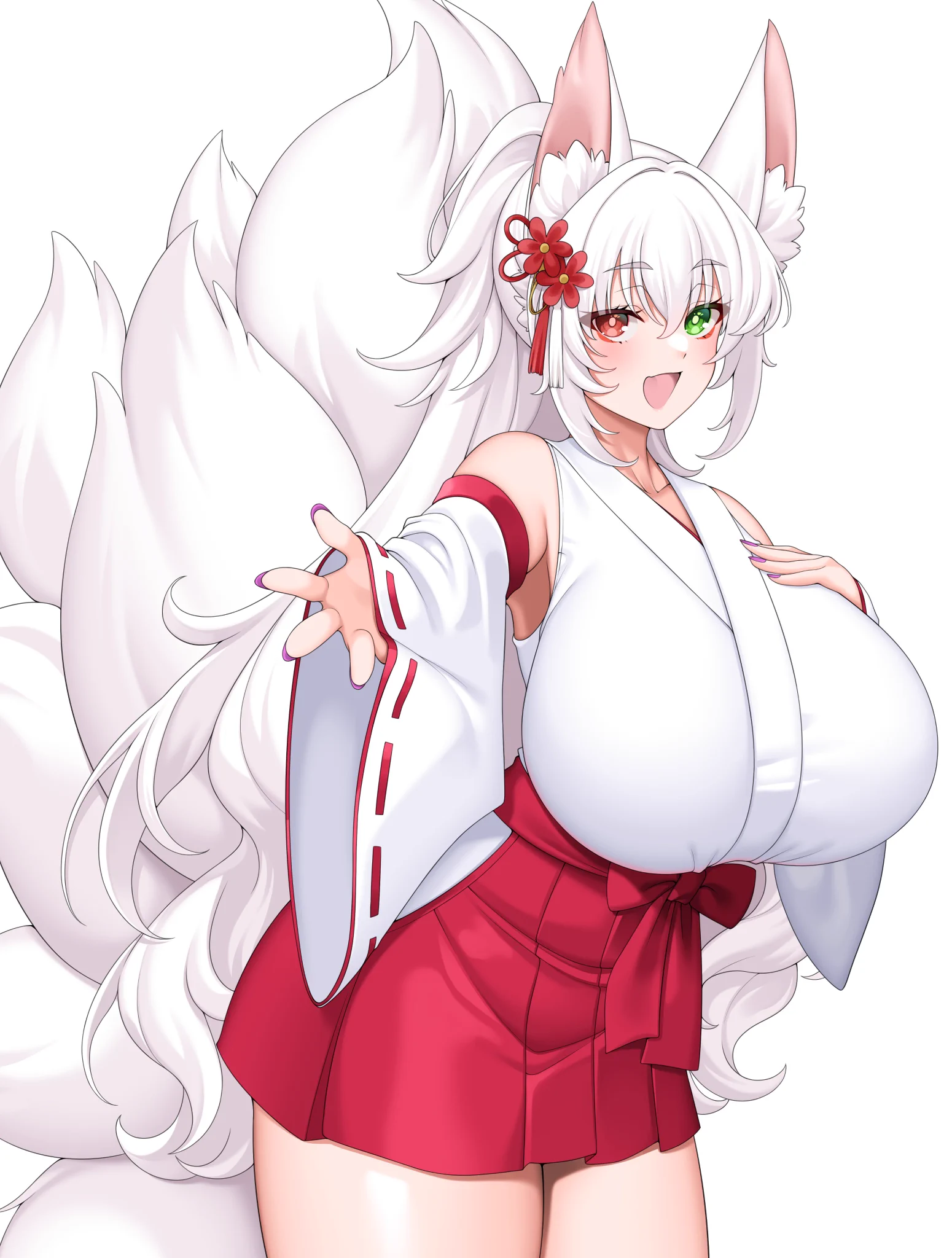 玖尾ましろ🍎🦊🍏＠九尾の狐VTuber on X: 