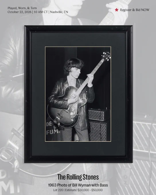 Image from Julien's Auctions (@JuliensAuctions)