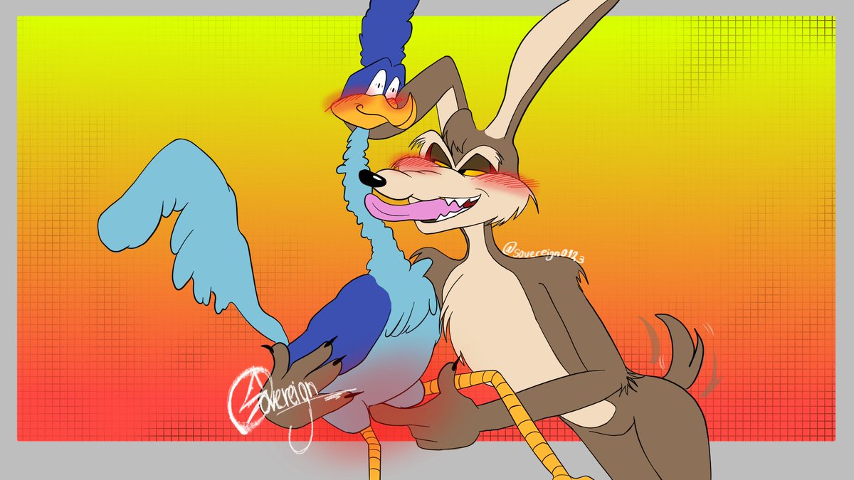 sovereign0123's tweet photo. ¿🔞?

Estrenando nueva firma ;pp
TODAVÍA NO ME CREO QUE EN EL OTRO DIBUJO HAYA LLEGADO A 2K GRACIAS. 😭

#wileroad #wileecoyote #wilerunner #roadrage #roadragefanart https://t.co/DNC6f0TBfT