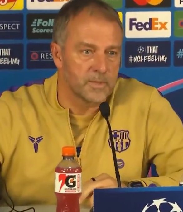 SaracogluSports's tweet photo. 🚨Hansi Flick:

"Türk taraftarları çok ateşli. Fenerbahçe taraftarlarının Roma maçındaki koreografisi çok iyidi. İnanılmaz bir atmosferdi." https://t.co/6ykOLjuD9c