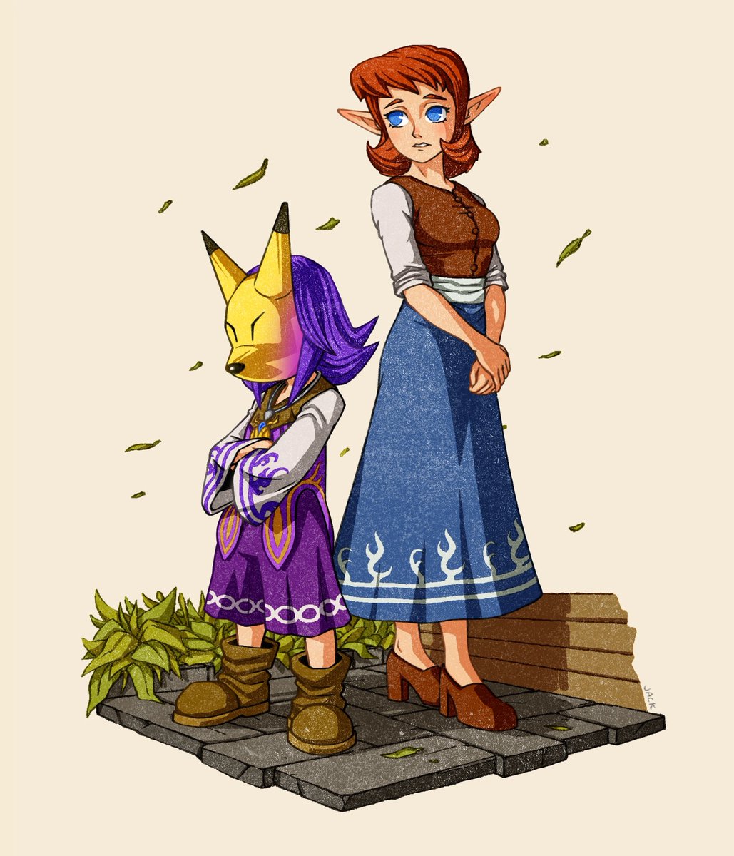 art_of_jack's tweet photo. DAY 12: Quest 📮⏳
•
A lot of people consider the Anju & Kafei quest line to be one of the best in the franchise, but figuring out how to do it as a kid with nothing but a vague Nintendo handbook was agony
#thelegendofzelda #majorasmask #linktober2026 #anju #kafei #mask https://t.co/V735C4F6gR
