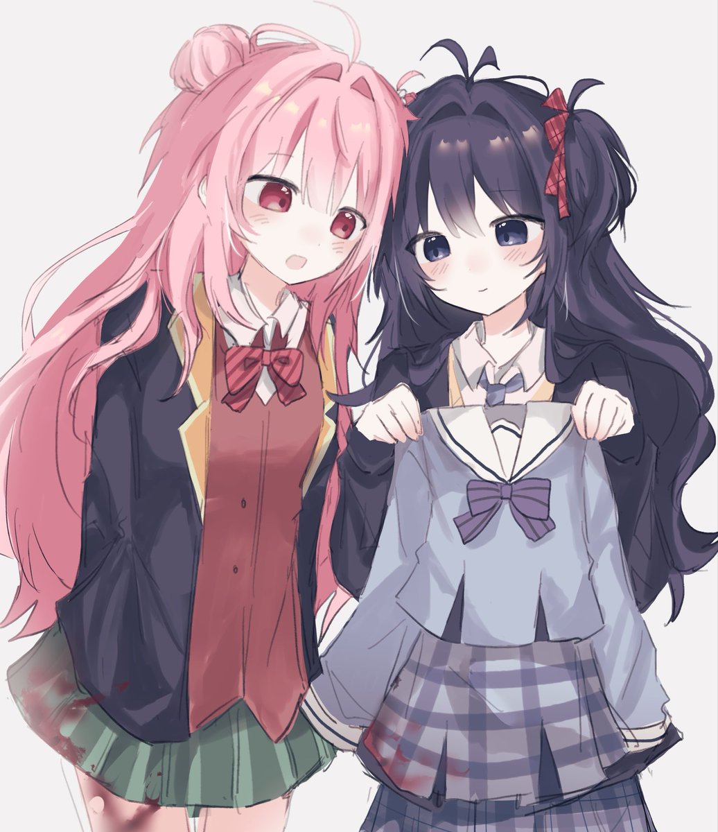shiocia_'s tweet photo. @homurcia_ and I 💜 https://t.co/W0TGG91Ioe