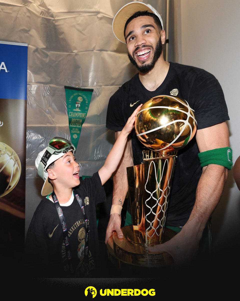 UnderdogNBA's tweet photo. Jayson Tatum playoff rankings since entering the NBA:

1st in PTS
T-1st in Wins
1st in 20-point games
2nd in REB
2nd in 3PM
2nd in 30-point games
2nd in DDs
T-2nd in 50-point games
3rd in STL
4th in AST
7th in BLK
Most PTS in a Game 7 in NBA history (51)

Only Tatum, LeBron, KD have recorded 3000+ PTS, 1000+ REB, 500+ AST in the playoffs before turning 30.
