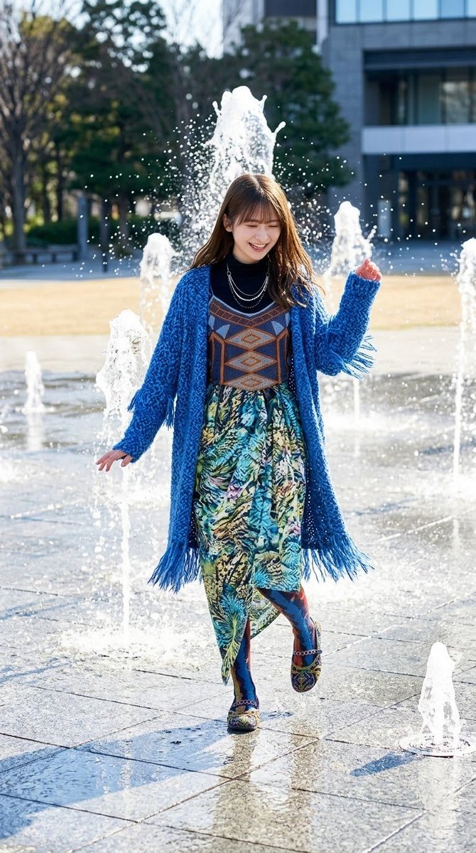 Kyaha27185612's tweet photo. 菅原咲月のセラで噴水を楽しむ姿と海辺を走る姿。
小川彩のアムでミックスジュースが何の味か予想してる姿とブランコに寝そべる姿。 https://t.co/kobKKbEsWu