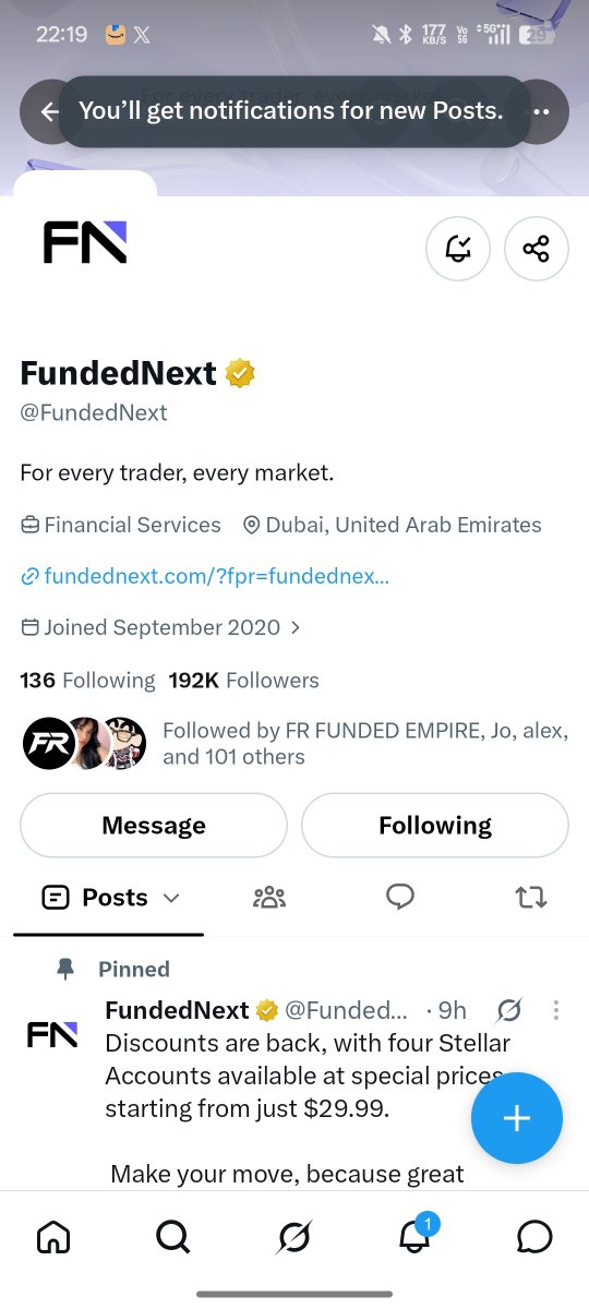 Tradexrahulfx's tweet photo. @TheTradingFlow @FundedNext @KDhakad15551 @soham30532  @KartikKhemka_ done https://t.co/csbWONe4Kt