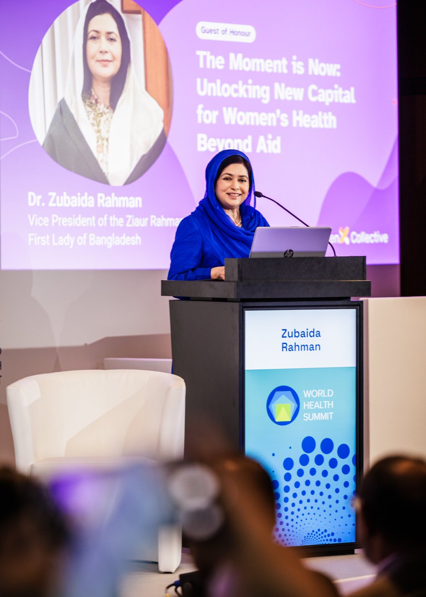 UNFPAInnovation's tweet photo. 💡 How can we unlock new capital for #WomensHealth beyond aid?

🌍 At #WHS2026, @UNFPA and #WomenXCollective brought together global leaders to explore innovative financing, technology and partnerships to advance women’s health.

#HealthFinancing https://t.co/CMNQEVJaUr