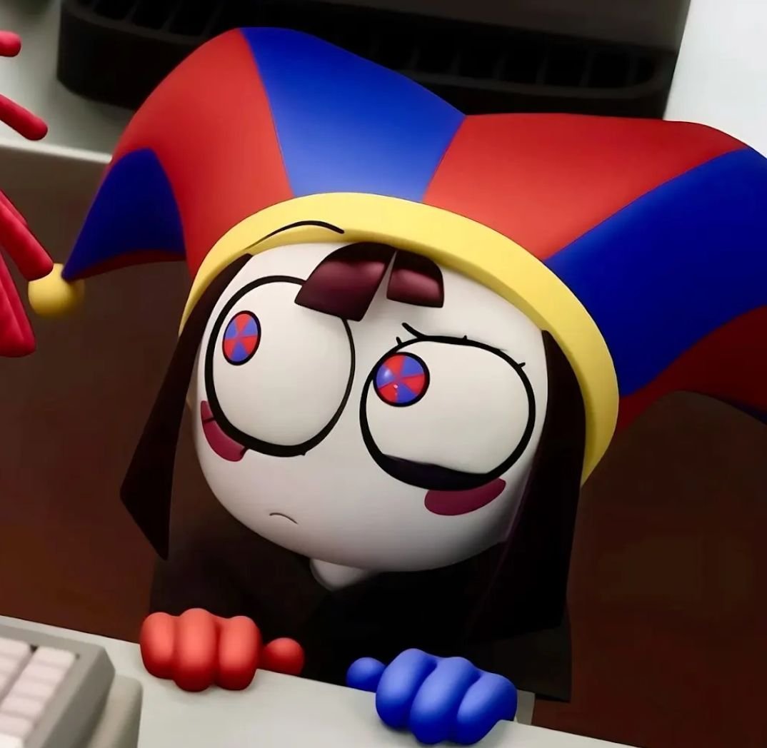TheFreshKnight1's tweet photo. Pomni being one of the only "non-creepy clown" characters in media 🫶 https://t.co/rSZAPpolVr
