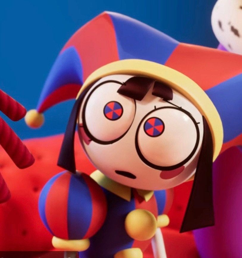 TheFreshKnight1's tweet photo. Pomni being one of the only "non-creepy clown" characters in media 🫶 https://t.co/rSZAPpolVr