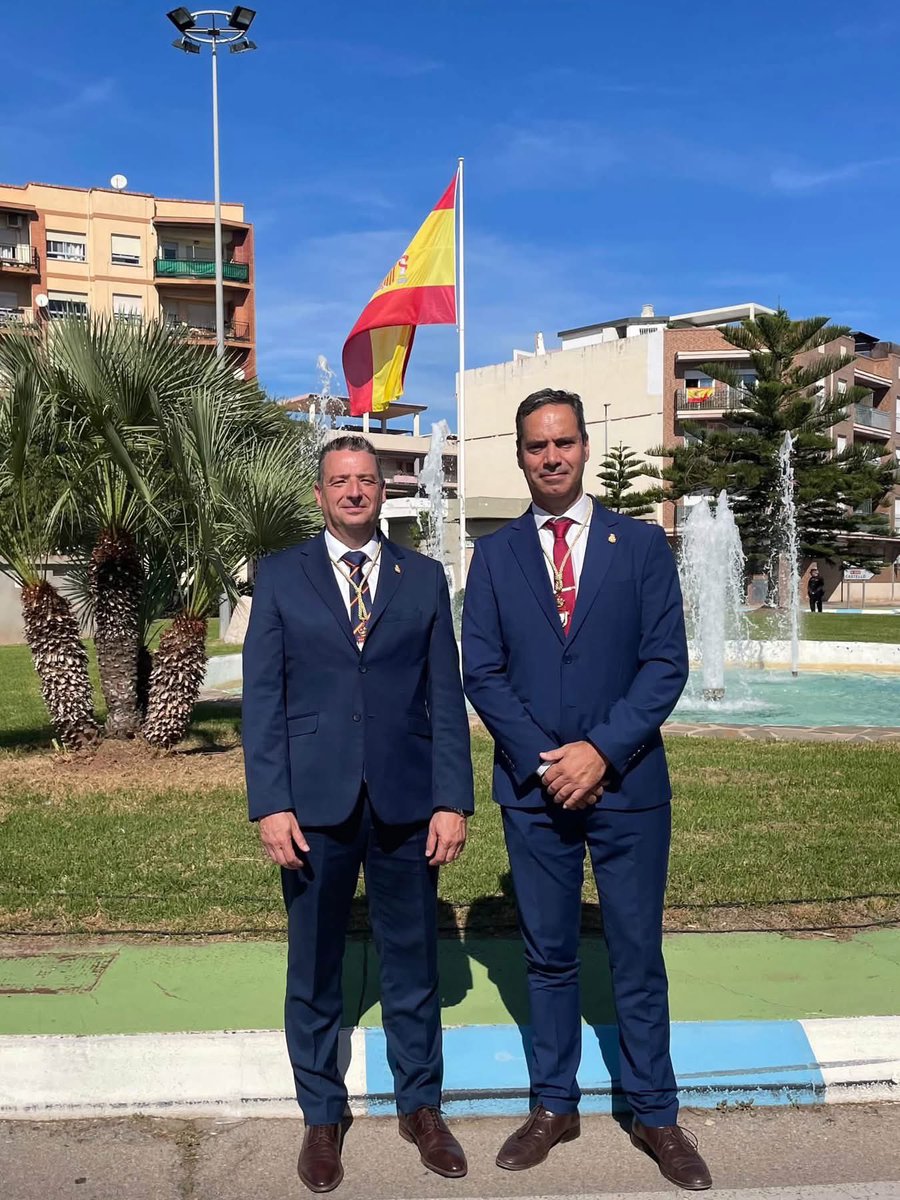 PriorJavi's tweet photo. 🇪🇸 Hoy, 12 de octubre, Día de la Fiesta Nacional y festividad de la Virgen del Pilar, patrona de la Guardia Civil y de la Hispanidad.

¡Feliz Día de la Hispanidad! ¡Viva España! 🇪🇸

#12deOctubre #FiestaNacional #VirgenDelPilar #Hispanidad #Nules #VOXNules https://t.co/0mcLW1qIqf