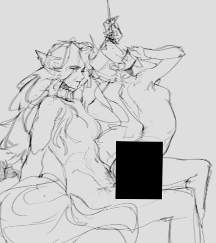 lewdcer's tweet photo. Silver sketches inbetween getting rolled on Deadlock https://t.co/n4EDmebxO3