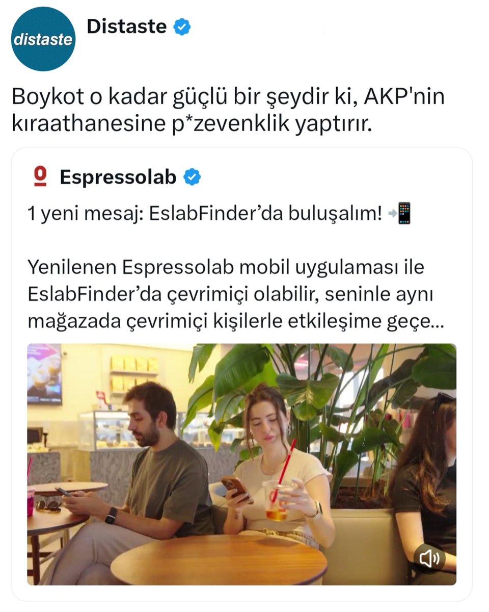 kiyashaber305's tweet photo. 🔴 Espressolab, muhalif içerik üreticisi Distaste (@Aktrol_31) hakkında dava açtı.

🗣️ Distaste: "Tek kuruş ödemem." https://t.co/jznlTpYuj6