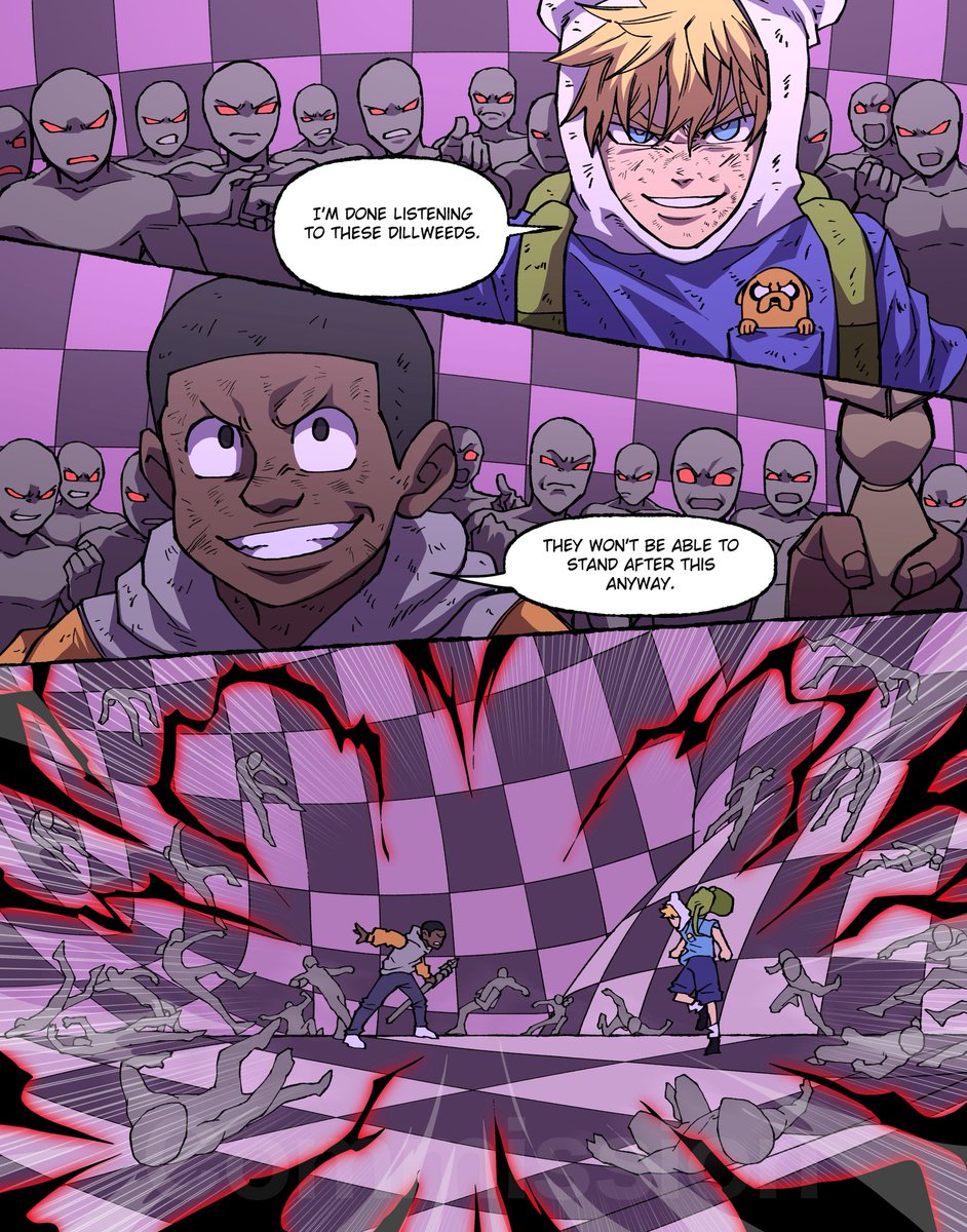darentseta's tweet photo. Craig and Finn Conquerors Haki clash (commission) https://t.co/7KODoRBIUI
