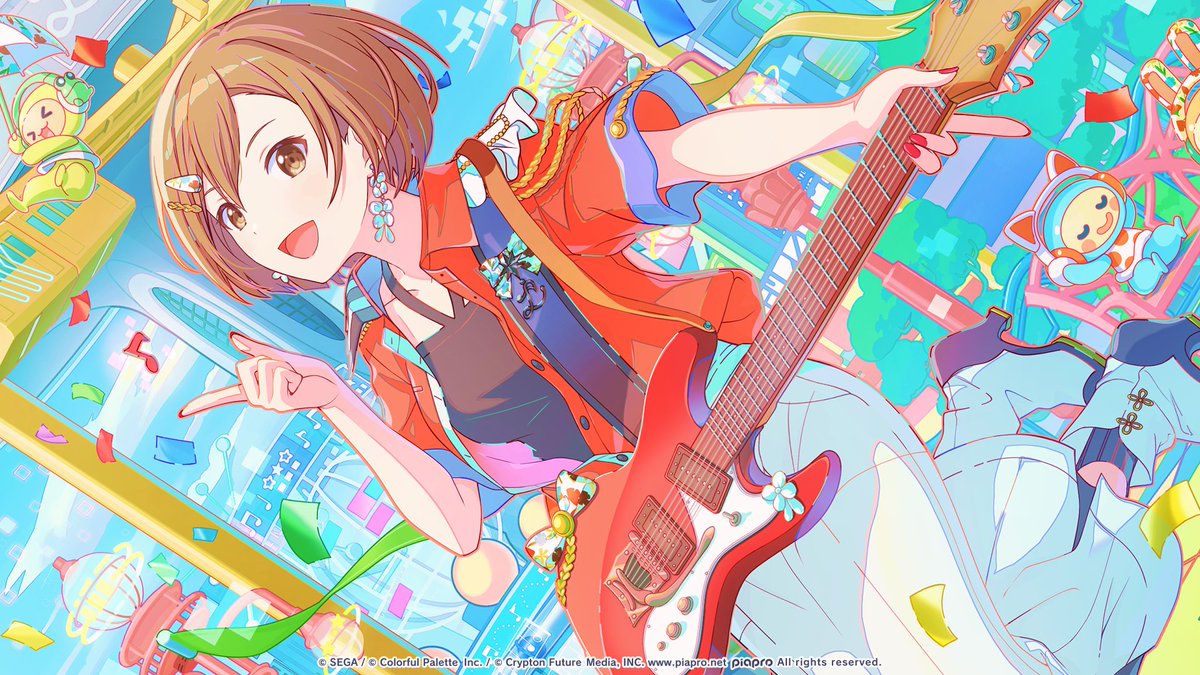 ColorfulStageEN's tweet photo. ⋆.˚✮🎸✮˚.⋆ https://t.co/oD54ZcmjiV