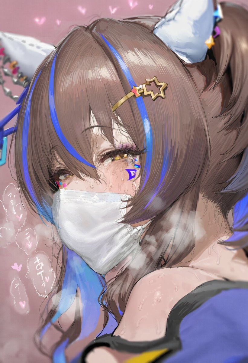 mimo_kn's tweet photo. ダイタクヘリオスのマスクの下は…♡を支援サイトに投稿しました https://t.co/PYVt4hc8x6