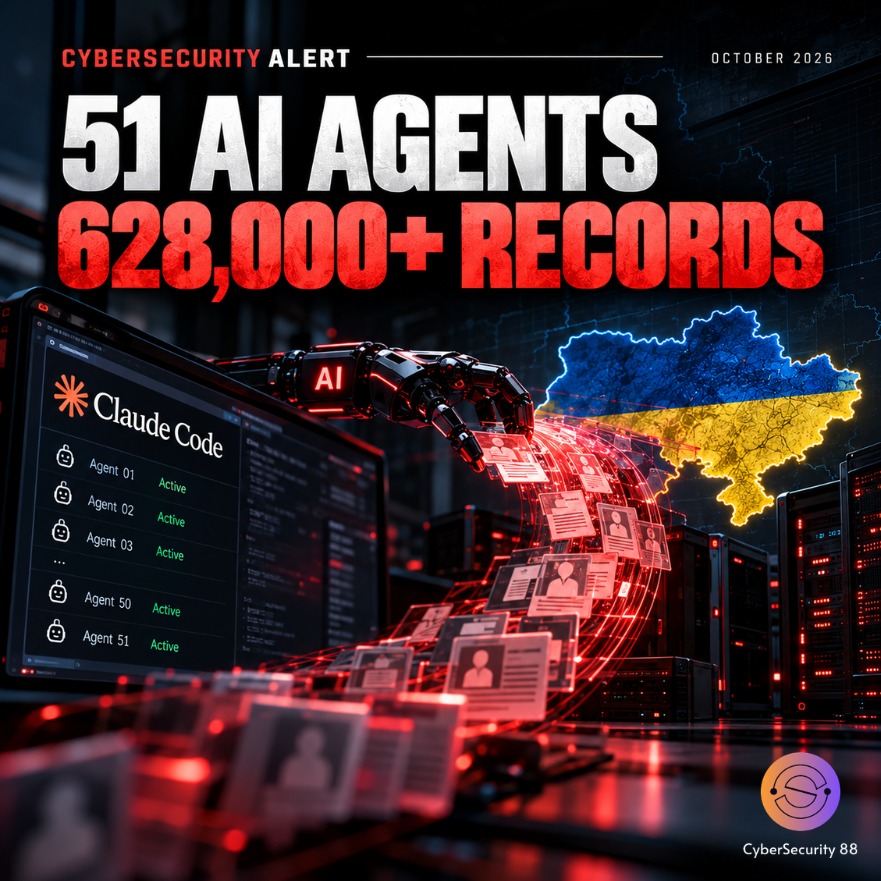 CSec88's tweet photo. AI Meets Cybercrime: How CyberXero Used Claude Code in a Major Data Theft Campaign
AI is changing cybersecurity but attackers are using it too. 
Full Story 👉
https://t.co/8ohSRs1Nbf

#CyberSecurity #ArtificialIntelligence #ClaudeCode #CyberAttack #DataBreach #ThreatIntelligence https://t.co/EztI9pPQx2