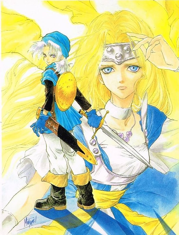 RasKass__'s tweet photo. Dragon Quest ne peut se dissocier du style graphique d'Akira Toriyama, mais aujourd'hui j'ai une pensée pour Mutsumi Inomata 💜

Cette dame a beaucoup œuvré pour la licence à travers ses sublimes illustrations pour des romans, CD Theater et en solidifiant le design de Psaro 🙏 https://t.co/mtXeH7H6cM