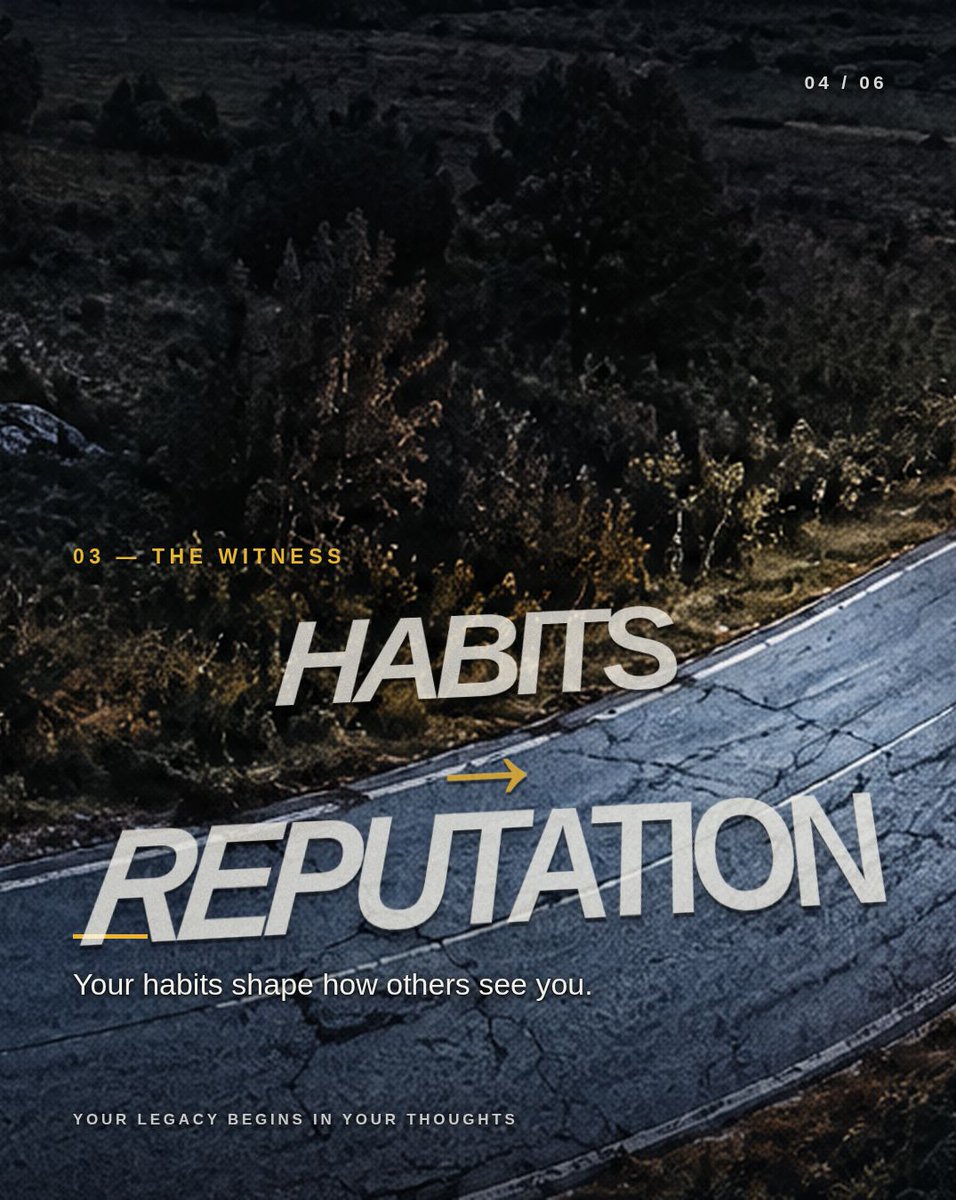 YoMetroAG's tweet photo. Your legacy begins long before anyone sees your actions.
Thoughts → Actions → Habits → Reputation → Influence → Legacy.
The question is: Where are your thoughts taking you? 👀
📖 Galatians 6:7–9
#YourLegacy #FaithInAction #MindsetMatters https://t.co/CY49nHxCR6