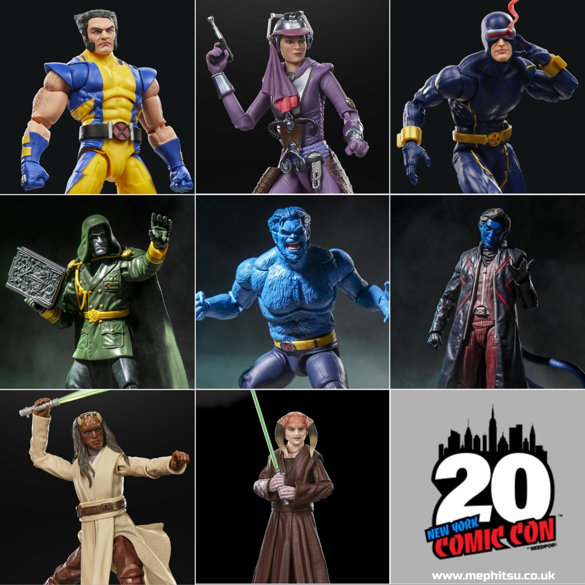 Mephitsu's tweet photo. Happy bonus NYCC #SatTOYday and a third summary of the news out of New York, particularly heavy with Hasbro's Marvel and Star Wars news from the Sunday

https://t.co/Rmhclo6OPA

#ActionFigure #News #NYCC #NYCC2026 https://t.co/LQXZU9N4uG