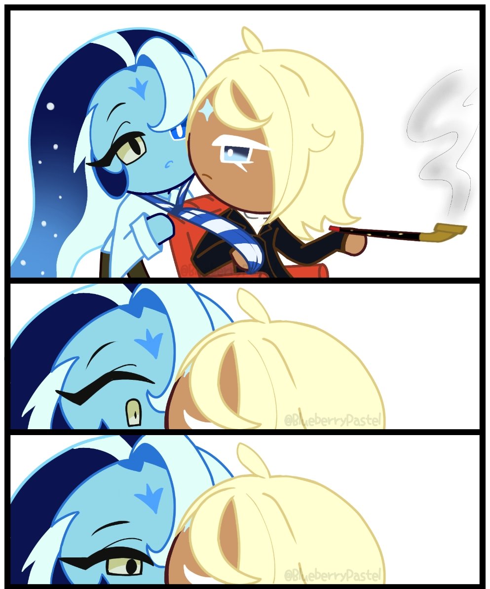 PastelBlue5678's tweet photo. Sudden kiss 💋
#ShadowVanilla #PureShadow #SageTruthless #PureVanillaCookie #ShadowMilkCookie #CRK #crkfanart https://t.co/wOgpD0iBBa
