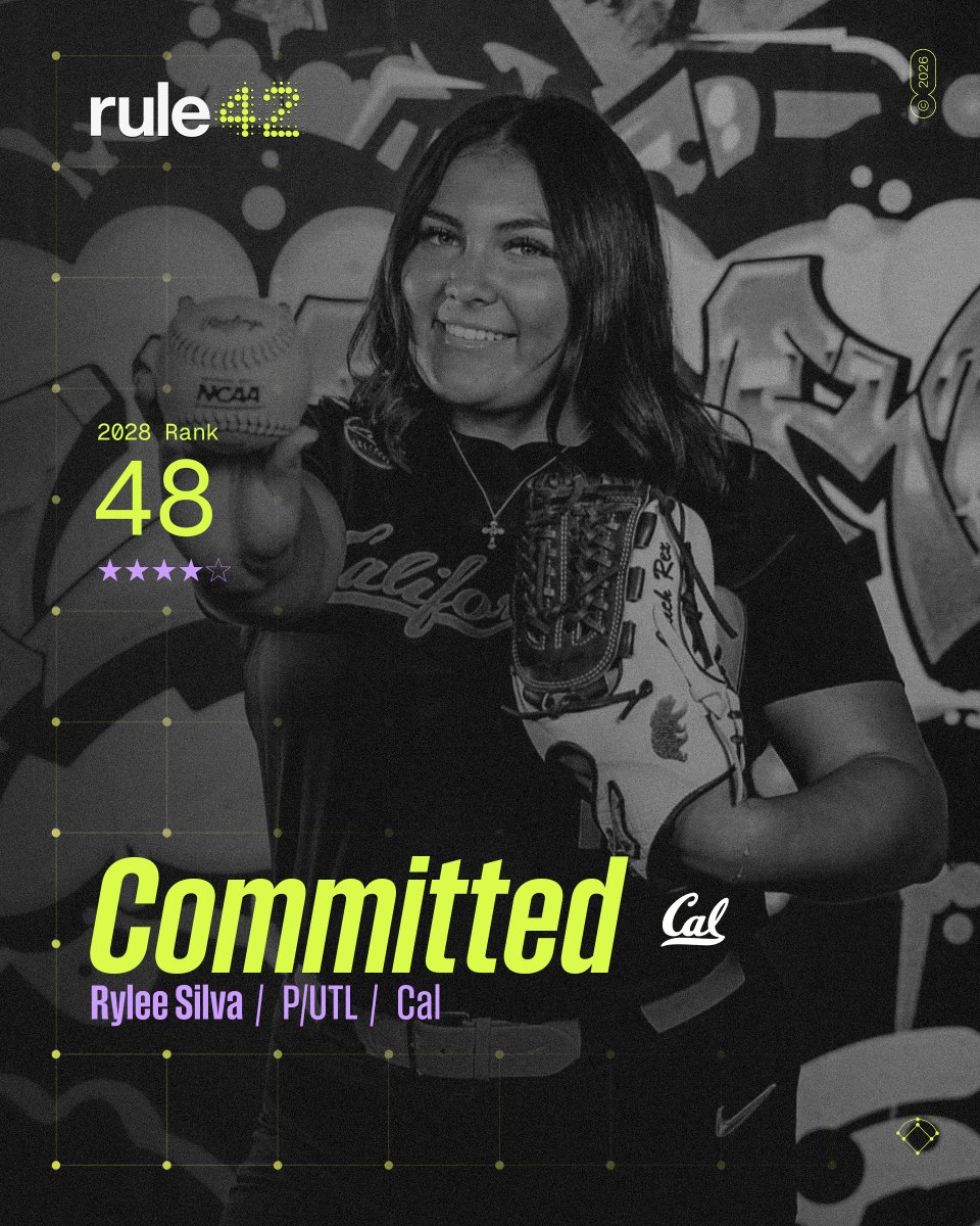 SoftbalAmerica's tweet photo. Rylee Silva is headed to Cal. The four-star pitcher announced her commitment on Sunday. 

🔗 https://t.co/1k31Rhht8p

@RyleeSilva21 | @CalSB https://t.co/rvd8aFv9Wm