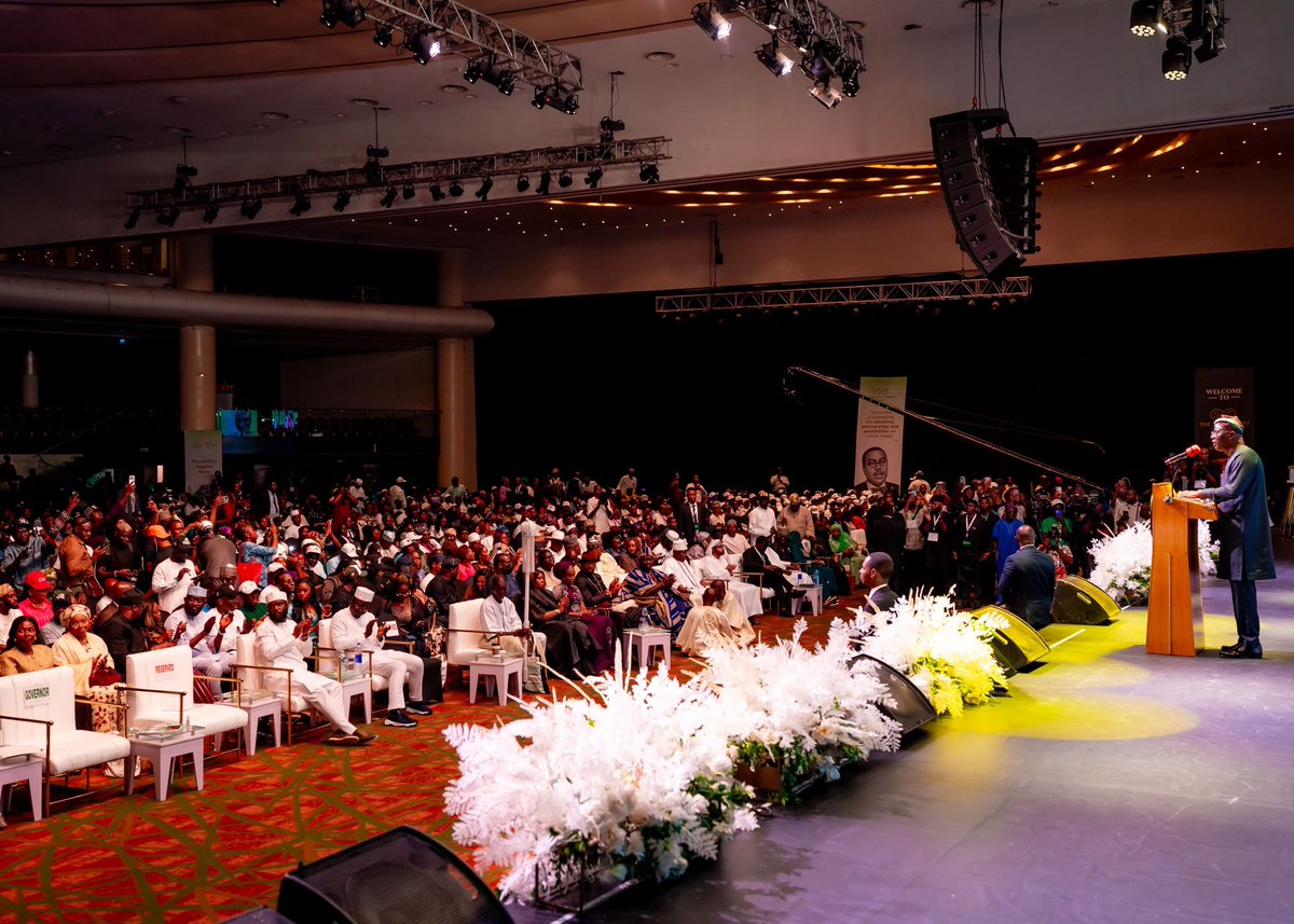 jidesanwoolu's tweet photo. At the Seyi Tinubu 41st Birthday Colloquium, I spoke about the importance of building a future where young people have the opportunity to thrive.

As we celebrate Seyi, the Okanlomo of Yorubaland, I commend him for bringing young Nigerians together to discuss the future we all share.

Lagos teaches us that progress takes time and collective effort. The Blue Line, first conceived in 1983, became a reality 40 years later through the efforts of successive administrations. That tells us that some of the most important things we start today may be completed by those who come after us.

I trained as a surveyor before becoming a banker and, eventually, your Governor. I know that before you build, you must first survey the ground. That is why I spoke about where we stand as a state and the work still ahead of us.

When HE President Bola Ahmed Tinubu brought me into government in my 30s, his cabinet was filled with young professionals willing to challenge ideas and push boundaries. He gave us room to debate and grow. That is how leaders are made.

To our young people, I say keep showing up. Decisions that affect your lives are made at community meetings, ward meetings and budget hearings. Get your voter card, participate and take your place in shaping the future.

Master a skill, whatever you choose to do. Work at it until you become so good at what you do that your ability speaks for itself.

Build for home, too. Travel to learn if you must, but keep a foothold back home and bring your knowledge and ideas back to help build our communities.

To my generation, we have a responsibility to clear the path. We must mentor without expecting anything in return, hire young talent and make room for the next generation to lead.

As I prepare to hand over the reins in a few months, my hope is that we finish what others started, begin work that others can continue and leave behind a solid foundation for those who come after us.