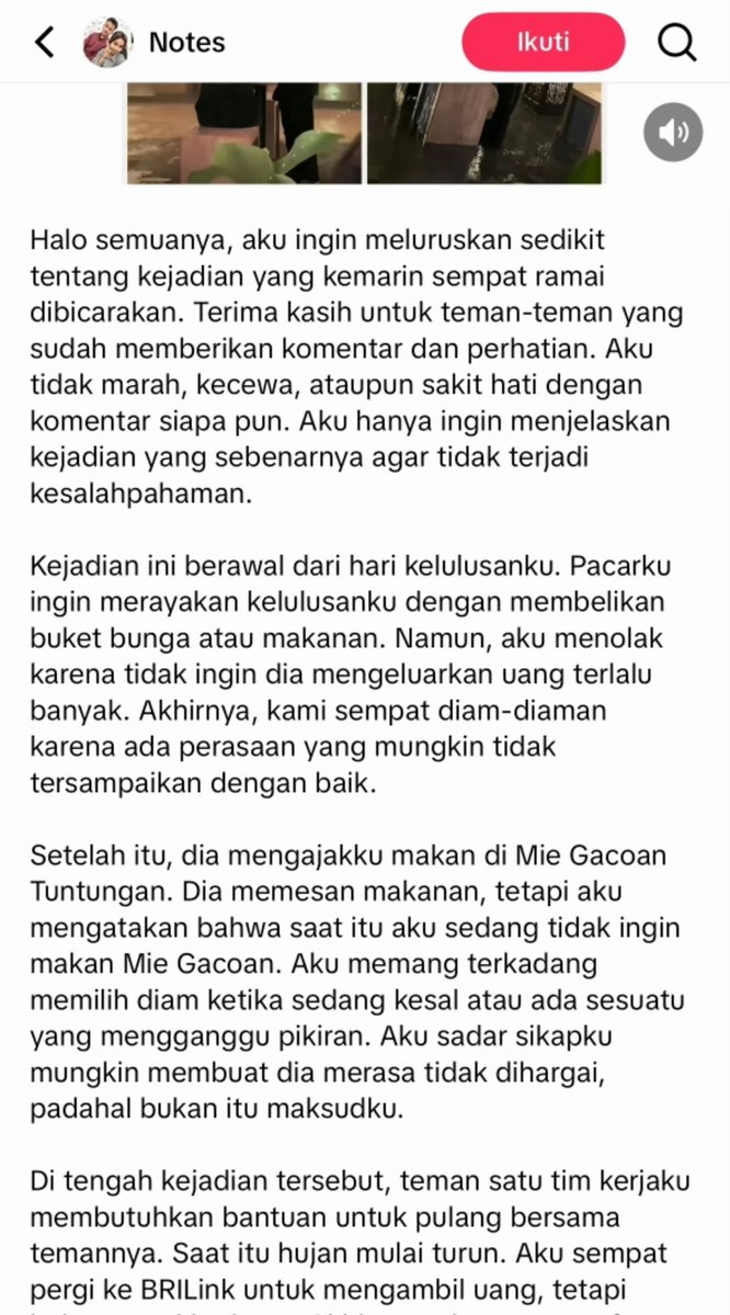 xyshulu's tweet photo. "Klarifikasi pasangan viral hujan-hujanan di Gacoan"

Cowok yang ngambek di Gacoan ternyata bukan ngambek karena ujang kedu dimakan sama ceweknya ya guys. https://t.co/495PUd9MH5