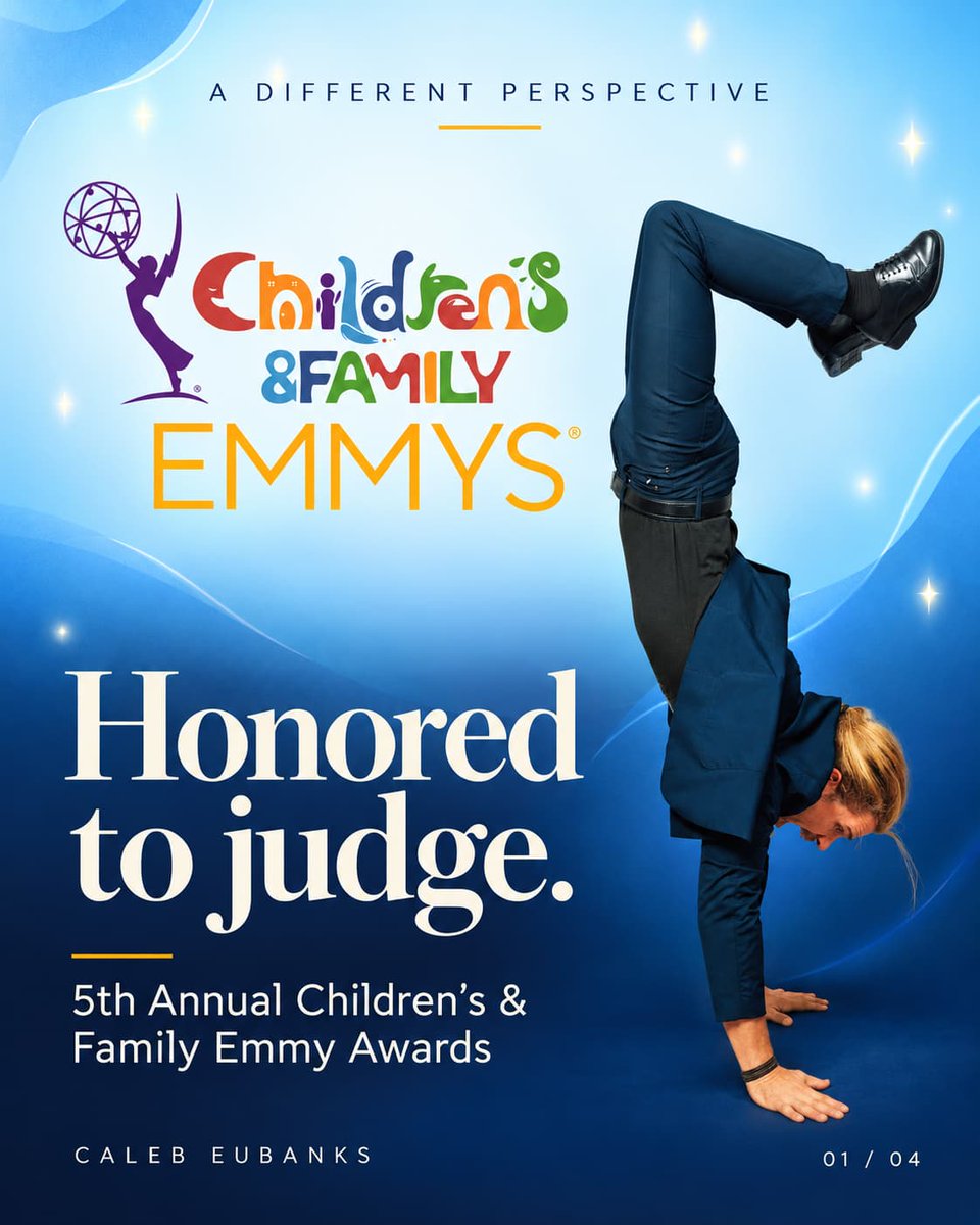RealityCheckVR's tweet photo. Taking “a different perspective” a little literally. 🙃

Honored to serve as a judge for the 5th Annual Children’s & Family Emmy Awards.

As a dad and a creator, this one means a lot. The stories we grow up with can spark our curiosity, help us understand each other, and stay with us long after the credits roll.

Joining the Television Academy has also brought some great people into my life, from fellow parents and caregivers to the creators I connect with through moderating a Peer Circle across Science & Technology and Emerging Media Programming.

Grateful to be part of these conversations and to help recognize the people telling stories for the next generation.

What’s a show from your childhood that still sticks with you?

#ChildrensAndFamilyEmmys #TelevisionAcademy #Storytelling