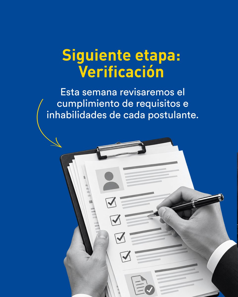 CJudicaturaEc's tweet photo. ¡1.469 servidores judiciales se postularon!

👩🏻‍⚖️👨🏻‍⚖️Cerramos la postulación para el proceso de selección de 222 jueces temporales con una participación masiva del talento humano judicial.

▶️ Conoce los siguientes pasos aquí: https://t.co/7KkBvkwISJ