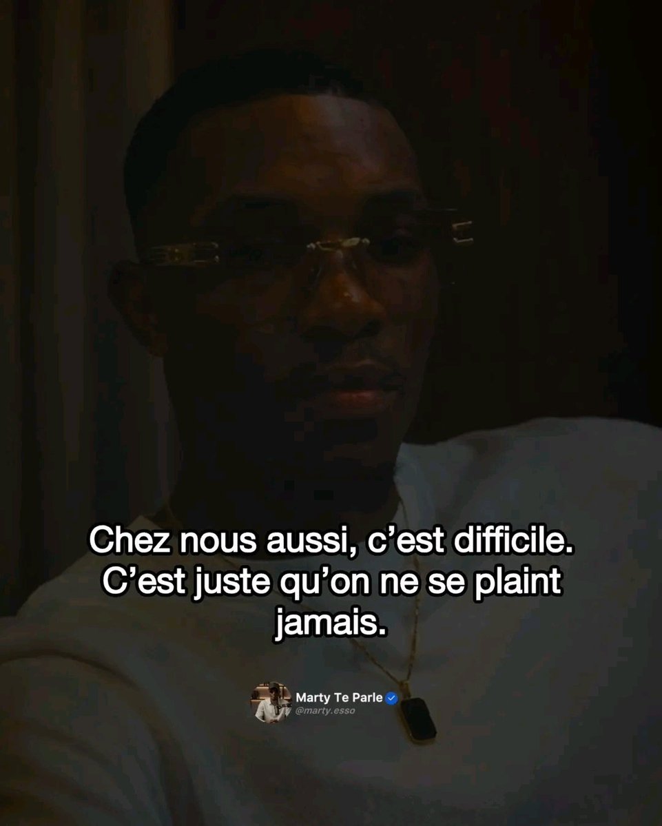 BakatCharly's tweet photo. On ne souffre pas tous de la même façon : il y a ceux qui le crient, et ceux qui encaissent sans rien dire...🫡🫡🫡 https://t.co/5zq573KwfC