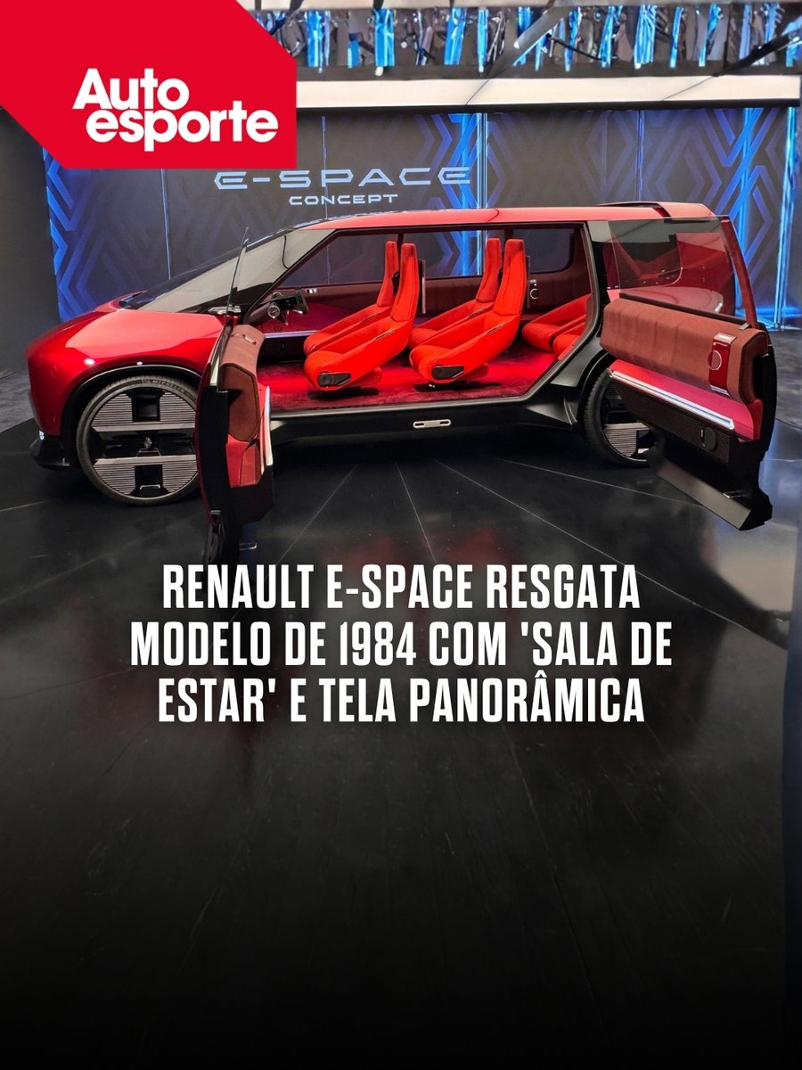 autoesporte's tweet photo. Conceito apresentado no Salão de Paris tem seis lugares, volante sem conexão mecânica com as rodas e poltronas que podem girar 180º e formar uma área de convivência na cabine
https://t.co/osEATJcNoW https://t.co/wKi43WfdJO