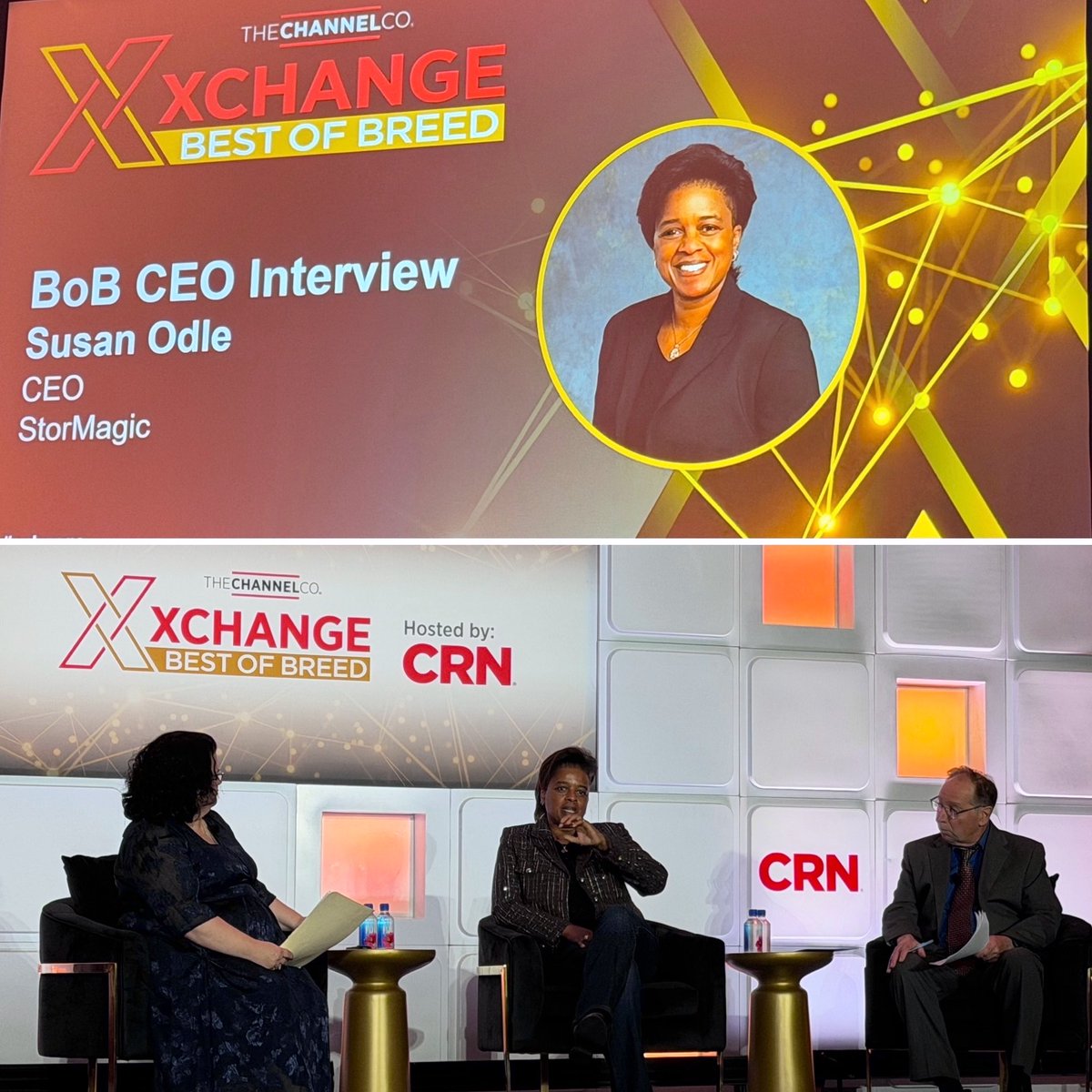 ChannelPR's tweet photo. 💡MSPs: 

Help your customers solve problems now, even if it means a smaller sale for you right now. It’s going to build trust. 
- Susan Odle, StorMagic 

#invest #trust #AI @StorMagic #CEO #Xchange @jfollett @StevenJBurke https://t.co/2QN092Njt6